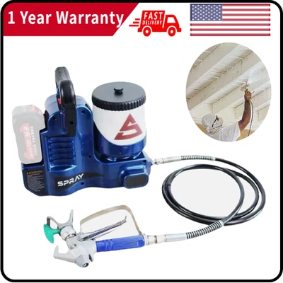 Barnices para pinturas de pared 18~21VBatteJQ para pulverizador de pintura sin aire Makita Foto 1 de 4