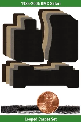 Juego de alfombrillas clásicas personalizadas para GMC Safari 1985-2005 (3 piezas) #RCG Foto 1 de 4