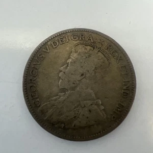 Cuarto de plata Canadá 1912 - Imagen 1 de 2