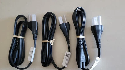 ( 40 EA)   VOLEX Clover-Leaf 3 Prong Power Cord - Image 1 of 4