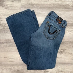 Lucky Brand Laurel Meggie Jeans Women's Size 10 Long Inseam Bootcut Denim - Picture 1 of 13