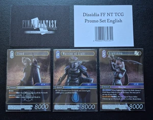 Final Fantasy Dissidia Promo Karten Set 3 Stück frisch - Bild 1 von 5