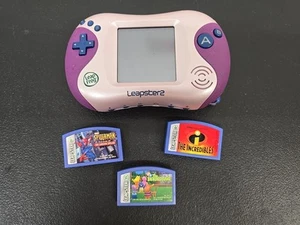 Leap Frog Leapster 2 Explorer Pink Learning System 3 Games TESTED BN 30 - Picture 1 of 2