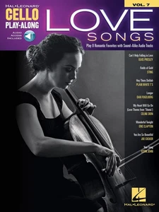 Love Songs Cello Play-Along Vol 7 Solo Sheet Music Hal Leonard Book Online Audio - Picture 1 of 1
