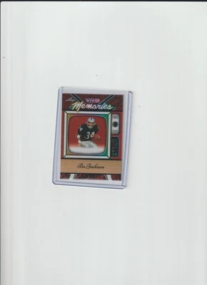 2025 Leaf Vivid Memories Bo Jackson 1/1 Oakland Raiders 红色 — 第 1/2 张图片