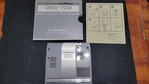 Pioneer DEC-702 650MB disco ottico usato riscrivibile RW MO vintage - Foto 1 di 3