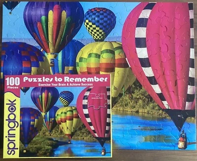 Springbok Puzzles To Remember - TAKE FLIGHT - 100 XL Pieces - Alzheimer Dementia - Image 1 of 4