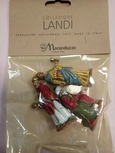 Pastori Statuine Re Magi 6,5 cm per presepe Serie Landi Moranduzzo - Foto 1 di 3