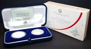 ITALIA (TORINO,Giochi Olimpici,Dittico,2° Serie) 2006 PROOF - Picture 1 of 9