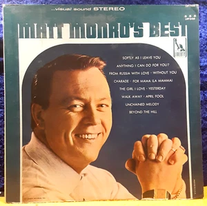 "Matt Monro's Best"; Matt Monro; Liberty; LST-7459; 1966;VG+ - Imagen 1 de 4