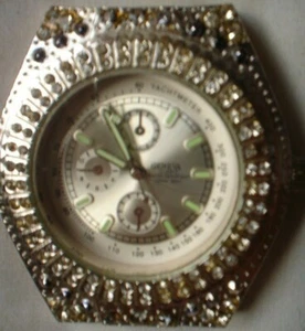 1 X GENEVA WATCH MARQUIS WORKING NO BAND SEE OTHERS LISTED - Picture 1 of 3