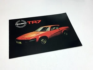 Triumph TR7 RHD Brochure - 11/1978 - Imagen 1 de 1