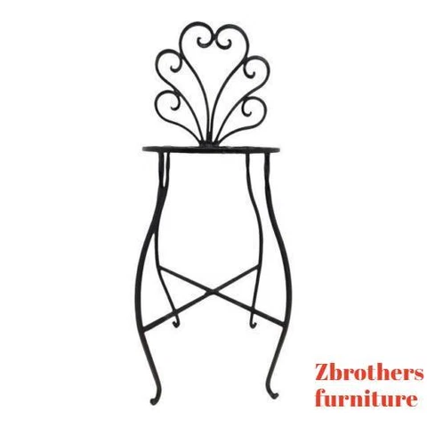 Vintage French Regency Wrought Iron Counter Bar Stool  B Cover