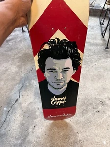 James Capps Chocolate Skateboard 32 Inches Long 8” Wide Preowned - Picture 1 of 8