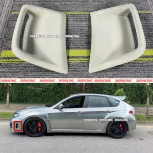 Unpainted Front Bumper Air Duct Vent For Subaru STI WRX GRB Wagon 10th 08-14 - Imagen 1 de 18