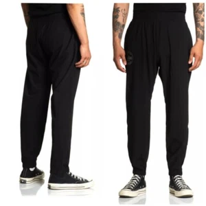 Pantalones de chándal SULLEN Resist negros para hombre nuevos con etiquetas L tela tecnológica calavera - Imagen 1 de 8