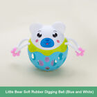 Cartoon Baby Soft Rubber Hand Ball Perception Ball Baby Hand Rattle Water Toy