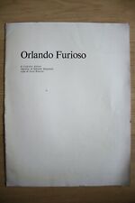 Orlando Furioso, di Lodovico Ariosto, Edoardo Sanguineti, Luca Ronconi, 1969