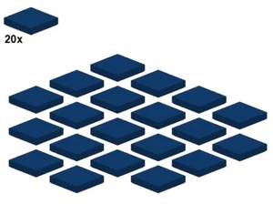 LEGO® - Smooth Parts - Darkblue - 3068b-08 - 2x2 (20Stk) - Fliese - Dunkelblau - Bild 1 von 1