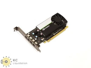 NVIDIA Quadro T1000 4GB GDDR6 4x miniDP M16993-001 M41413-001 PCIe Graphics Card - Picture 1 of 6