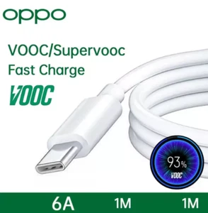 Genuine Oppo Realme 6A Fast Charge USB Type A to Type C Charging Data Cable, 1M - Zdjęcie 1 z 7