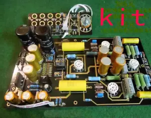 KIT Preamplificador de Tubo HAZLO TÚ MISMO para Preamplificador Circuito Famoso 12AU7 /12AX7 / 6dj8 Sin Tubos - Imagen 1 de 12
