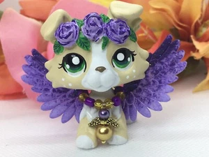 Mini Toy Pet Shop, Cute, Dog Puppy, Collie OOAK Custom Hand Painted, Nice! - Picture 1 of 5