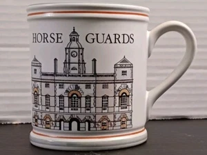 Taza de café Denby England HORSE GUARDS gres Denby artesanal - Imagen 1 de 20