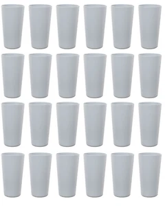 Kiste mit 24 - 26 Unzen Kunststoff groß Becher grau - Room Essentials™ - Bild 1 von 4