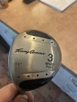 Eixo de grafite Tommy Armour EVO LH 3 Fairway Wood 15 Evo Series R-Flex precisa de aderência - Imagem 1 de 4