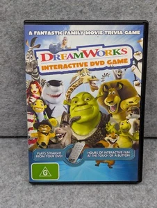 En muy buen estado: JUEGO DVD INTERACTIVO DREAMWORKS Trivia DVD Región 4 PAL Envío rápido gratuito - Imagen 1 de 3