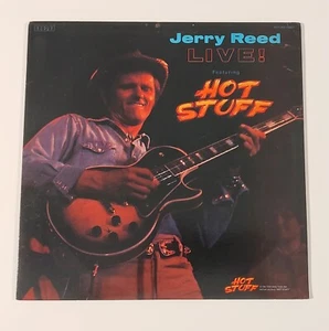 Jerry Reed Live! Featuring Hot Stuff Country Vinyl LP Excellent - Picture 1 of 5