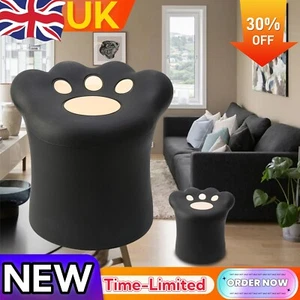 Ottoman Foot Rest Under Desk Cute Cat Paw-shaped Foot Stool Birthday KID Gift UK - Picture 1 of 8