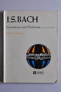 Book Sheet Music J. S. Bach Inventions and Sinfonias 2 & 3 Part Inventions piano - Picture 1 of 7