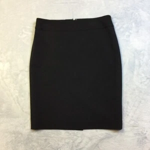 NWT Anne Klein Mini Pencil Skirt Size 2P Womans Petite Black Lined Career Work - Picture 1 of 14