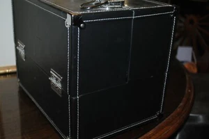Caboodles Brand Black Makeup/Jewelry Storage Case 9 1/4 by 8 1/2 by 11 - Picture 1 of 5