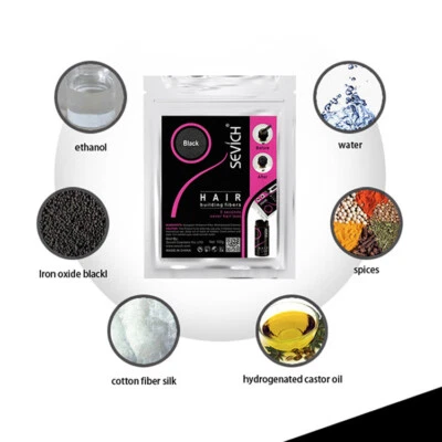 Corrector de recarga de fibras para el cuidado de la pérdida del cabello Sevich 25/50//100 g Foto 1 de 4