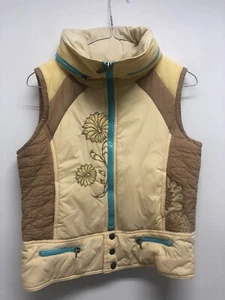 GILLET ACOLCHADO DIESEL MUJER BEIGE TALLA M COMO NUEVO - Imagen 1 de 7