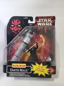 Star Wars Episode 1: The Phantom Menace (1999 – 2000): Deluxe Figure Darth Maul - Picture 1 of 3