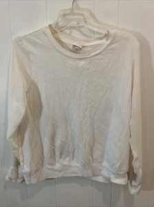 Merona Sweater Women’s Size XXL Beige Long Sleeve Pullover - Picture 1 of 8