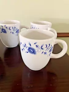 Pier 1 Imports Eliza Stoneware Coffee Mug Set of 4 - Picture 1 of 4