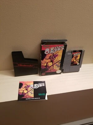 8 Eyes NES CIB With Styrofoam, Box, Manual Game ✅🔥 nintendo  - Image 1 of 4