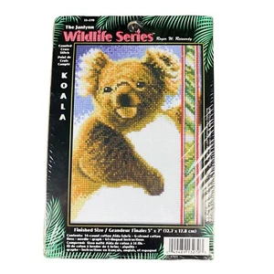 Janlynn Wildlife Series Kit punto croce contato KOALA BEAR 5x7 13-270 - Foto 1 di 5