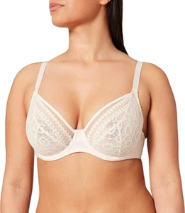 Maison Lejaby Women's Daphne Bra, Milky. 36E UK - Picture 1 of 6