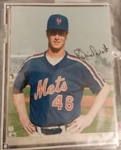David West Auto Signed 8x10 - MLB Mets Phillies Twins - Picture 1 of 1