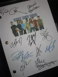 Guión de TV firmado de Friday Night Lights X10 Kyle Chandler Britton Taylor Kitsch RPT - Imagen 1 de 1