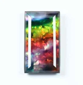 Piedra preciosa canadiense natural fabulosa ammolita similar a ópalo 41-42 quilates certificada EGL - Imagen 1 de 4