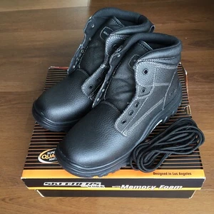 Skechers Mens Burgin-Congaree Electrical Hazard Protection Soft Toe Work Boot - Picture 1 of 12