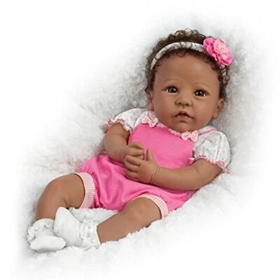 The Ashton-Drake Galleries Tasha African American Baby Doll by Linda Murray 18"