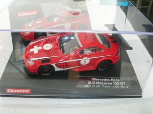 ✅SLOT 1/32 CARRERA EVO MERCEDES McLAREN 722 GT 2008 - Picture 1 of 1